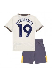 Everton Vitaliy Mykolenko #19 Babytruitje 3e tenue Kind 2024-25 Korte Mouw (+ Korte broeken)